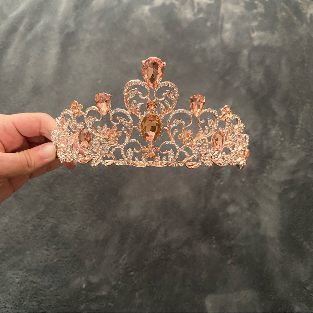 Rose gold crown/tiara